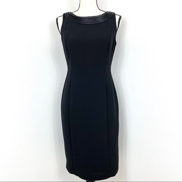Calvin Klein Dresses & Skirts - Calvin Klein NWT Sleeveless Sheath Dress Black 4